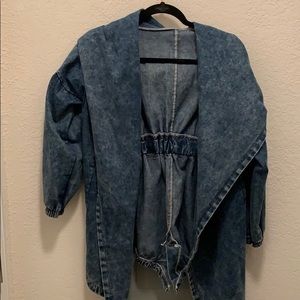 Denim Jacket with hood